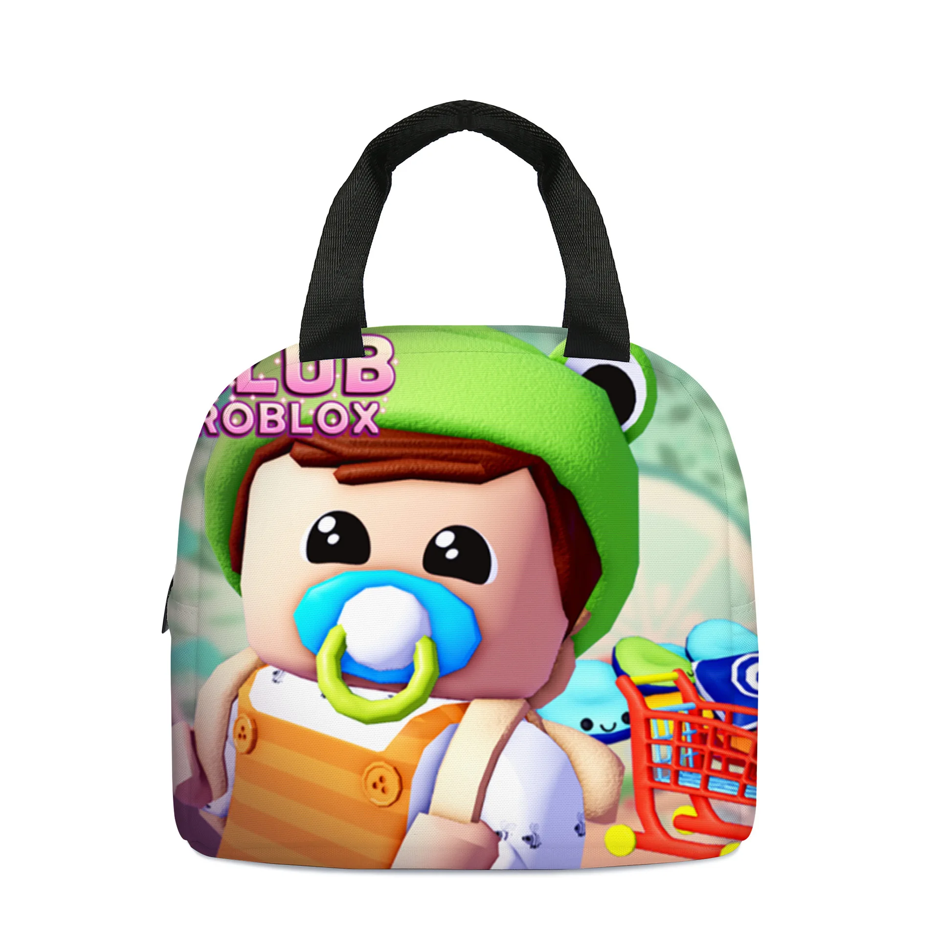 New Product ROBLOX Children's Lunch Bag Roblox Elementary School Students Lunch Box Bag Diy Ice Bag Picnic Insulation Lunch Box
New Product ROBLOX Children's Lunch Bag Roblox Elementary School Students Lunch Box Bag Diy Ice Bag Picnic Insulation Lunch Box