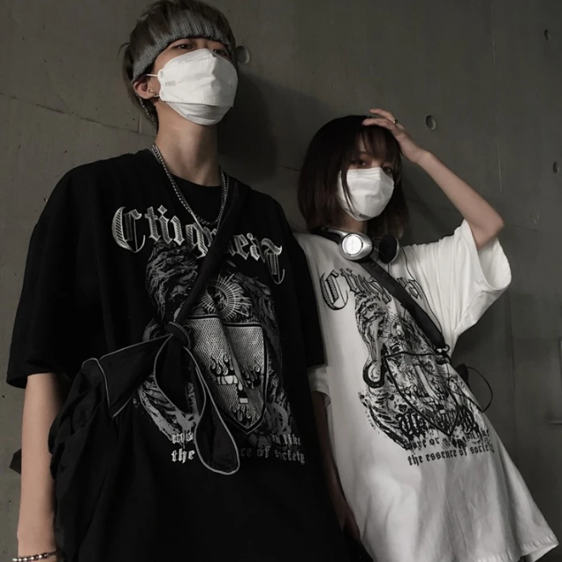 New Korean Emo Clothes Oversized Couple SUMMER MAN Short Sleeve Anime Men's Cotton T-SHIRT Round Neck Costume TOP Manga Harajuku
New Korean Emo Clothes Oversized Couple SUMMER MAN Short Sleeve Anime Men's Cotton T-SHIRT Round Neck Costume TOP Manga Harajuku