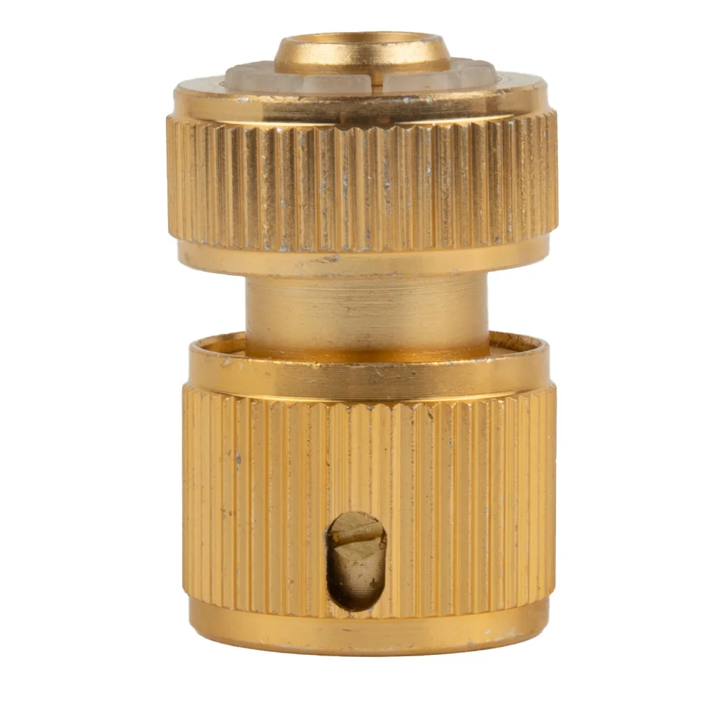 Aluminum Plated Copper 1/2\" Water Quick Connector Water Gun Water Pipe Connector For Garden Watering Equipment
Aluminum Plated Copper 1/2\" Water Quick Connector Water Gun Water Pipe Connector For Garden Watering Equipment
