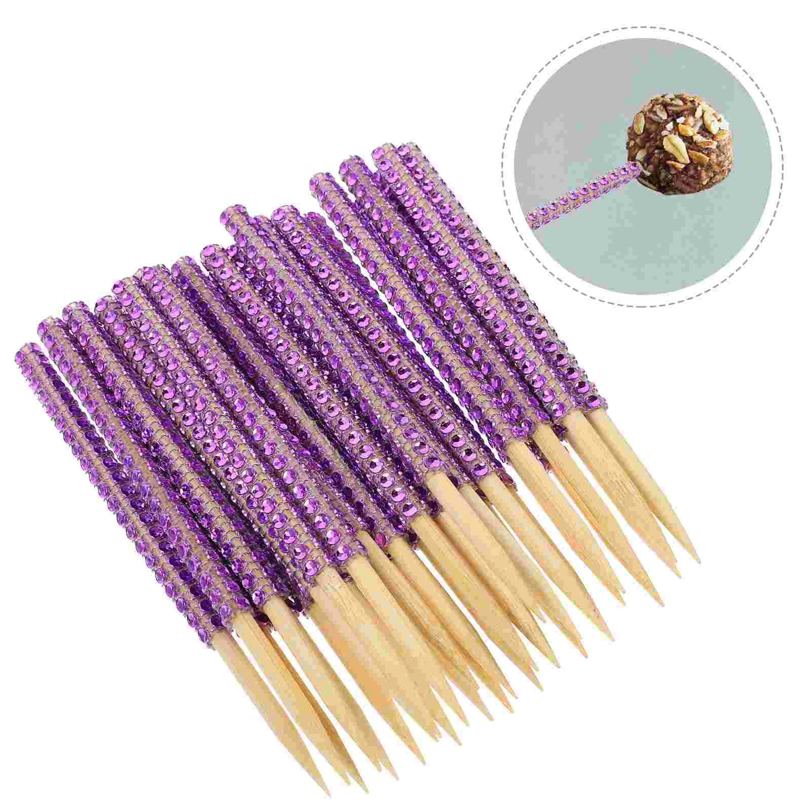 30 Pcs Sign Bamboo Apples Sticks Shiny Disposable Cake Lollipop Plastic Rhinestones Candy
30 Pcs Sign Bamboo Apples Sticks Shiny Disposable Cake Lollipop Plastic Rhinestones Candy