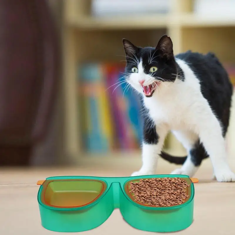 Cat Food Water Bowl Set Detachable Anti-spill Tilted Cat Feeder Dishes Pet Bowl Inclination Stand Cat Feeding Kitten Supplier
Cat Food Water Bowl Set Detachable Anti-spill Tilted Cat Feeder Dishes Pet Bowl Inclination Stand Cat Feeding Kitten Supplier