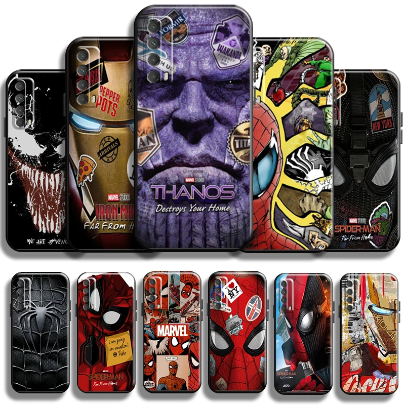 Marvel Spiderman Iron Man For Huawei P Smart Z P P Smart 2021 Smart 2019 P Smart 2020 Phone Case Liquid Silicon Carcasa Shell
Marvel Spiderman Iron Man For Huawei P Smart Z P P Smart 2021 Smart 2019 P Smart 2020 Phone Case Liquid Silicon Carcasa Shell