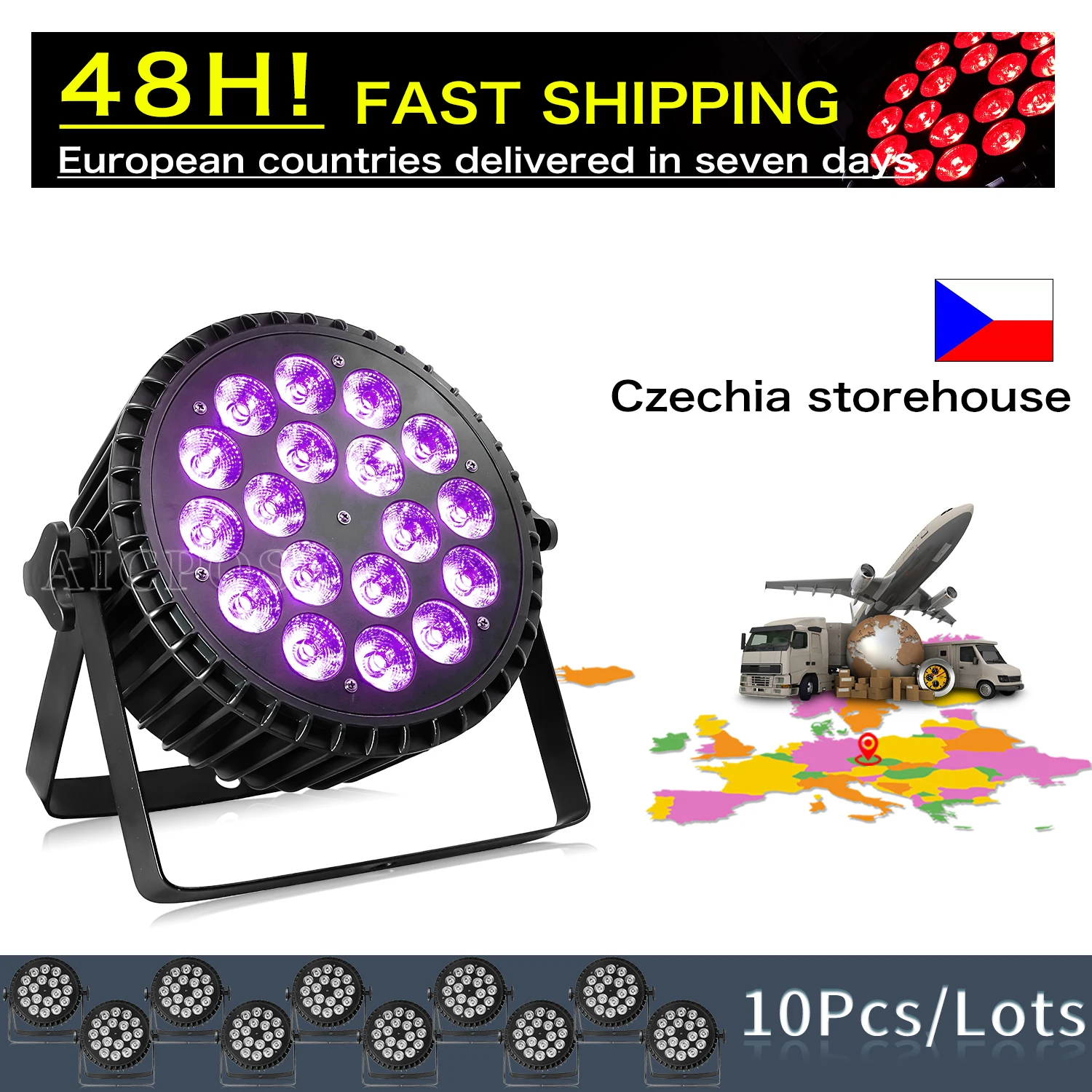 8Pcs/Lots Aluminum Stage Light 18x12W RGBW 4 in 1/18x18W RGBWA UV 6in1 LED Par Light For Party Wedding Dance Studio DJ Disco
8Pcs/Lots Aluminum Stage Light 18x12W RGBW 4 in 1/18x18W RGBWA UV 6in1 LED Par Light For Party Wedding Dance Studio DJ Disco
