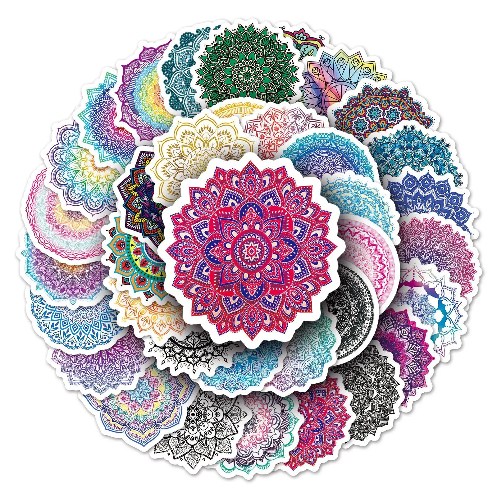 10/30/50PCS Trendy Mandala Creative Sticker Pack Skateboard Guitar Decoration DIY iPad Waterproof Toy Graffiti Decal Wholesale
10/30/50PCS Trendy Mandala Creative Sticker Pack Skateboard Guitar Decoration DIY iPad Waterproof Toy Graffiti Decal Wholesale