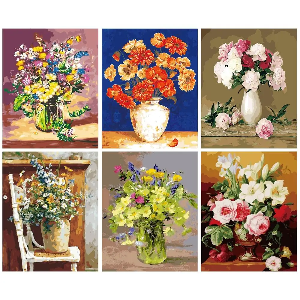 CHENISTORY Full Round 5D Diamond Painting DIY Cross Stitch Crafts Kits Flowers Mosaic Diamond Art Home Decor Embroidery Diamond
CHENISTORY Full Round 5D Diamond Painting DIY Cross Stitch Crafts Kits Flowers Mosaic Diamond Art Home Decor Embroidery Diamond