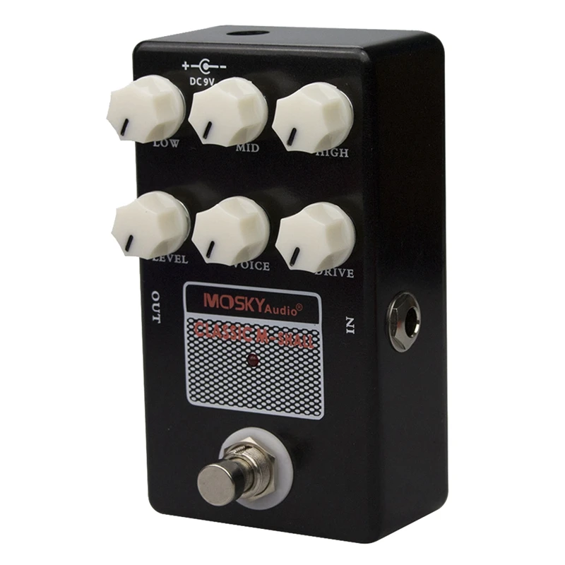 Mosky Audio Guitar Effect Pedal Processor M-Shall Classic Speaker Simulation Drive Voice Level
Mosky Audio Guitar Effect Pedal Processor M-Shall Classic Speaker Simulation Drive Voice Level