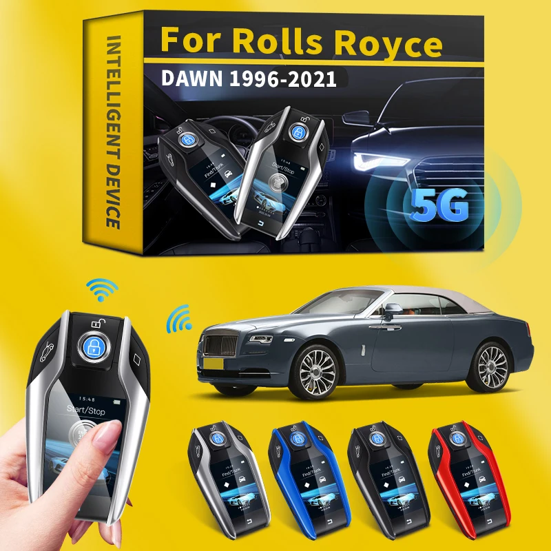 Для рулонов Royce DAWN 1996-2021, модифицированный бутик, смарт-пульт дистанционного управления автомобильным ключом, ЖК-экран для смарт-пульта дист...
Для рулонов Royce DAWN 1996-2021, модифицированный бутик, смарт-пульт дистанционного управления автомобильным ключом, ЖК-экран для смарт-пульта дист...