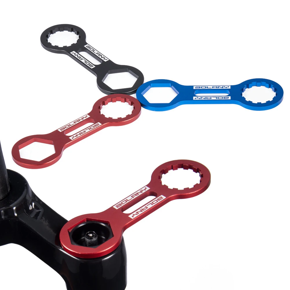 MTB Bicycle Front Fork Cap Wrench Tool Suspension Air Fork Repair Tool Aluminum Bike Front Fork Cap Wrench Disassembly Tools
MTB Bicycle Front Fork Cap Wrench Tool Suspension Air Fork Repair Tool Aluminum Bike Front Fork Cap Wrench Disassembly Tools
