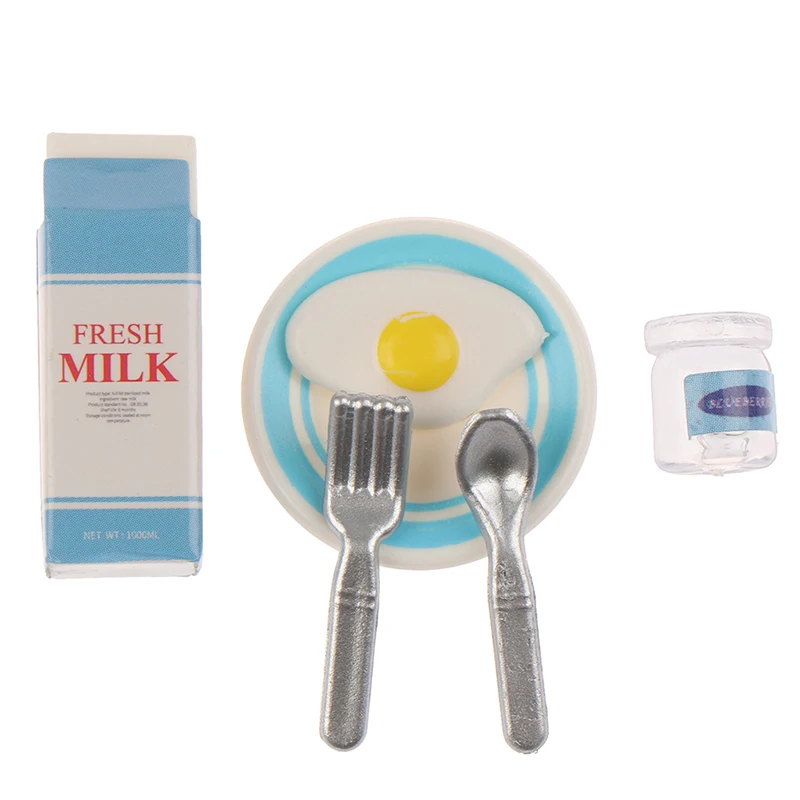 1/12 Scale Miniature Dollhouse Milk & Egg Breakfast Set For Mini Doll Food Play Kids Kitchen Set Accessories Toys
1/12 Scale Miniature Dollhouse Milk & Egg Breakfast Set For Mini Doll Food Play Kids Kitchen Set Accessories Toys