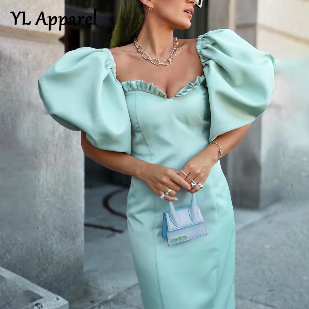 Модные женские вечерние платья-миди с коротким рукавом, лето 2022, женское однотонное сексуальное облегающее платье без бретелек, обтягивающ...
Модные женские вечерние платья-миди с коротким рукавом, лето 2022, женское однотонное сексуальное облегающее платье без бретелек, обтягивающ...