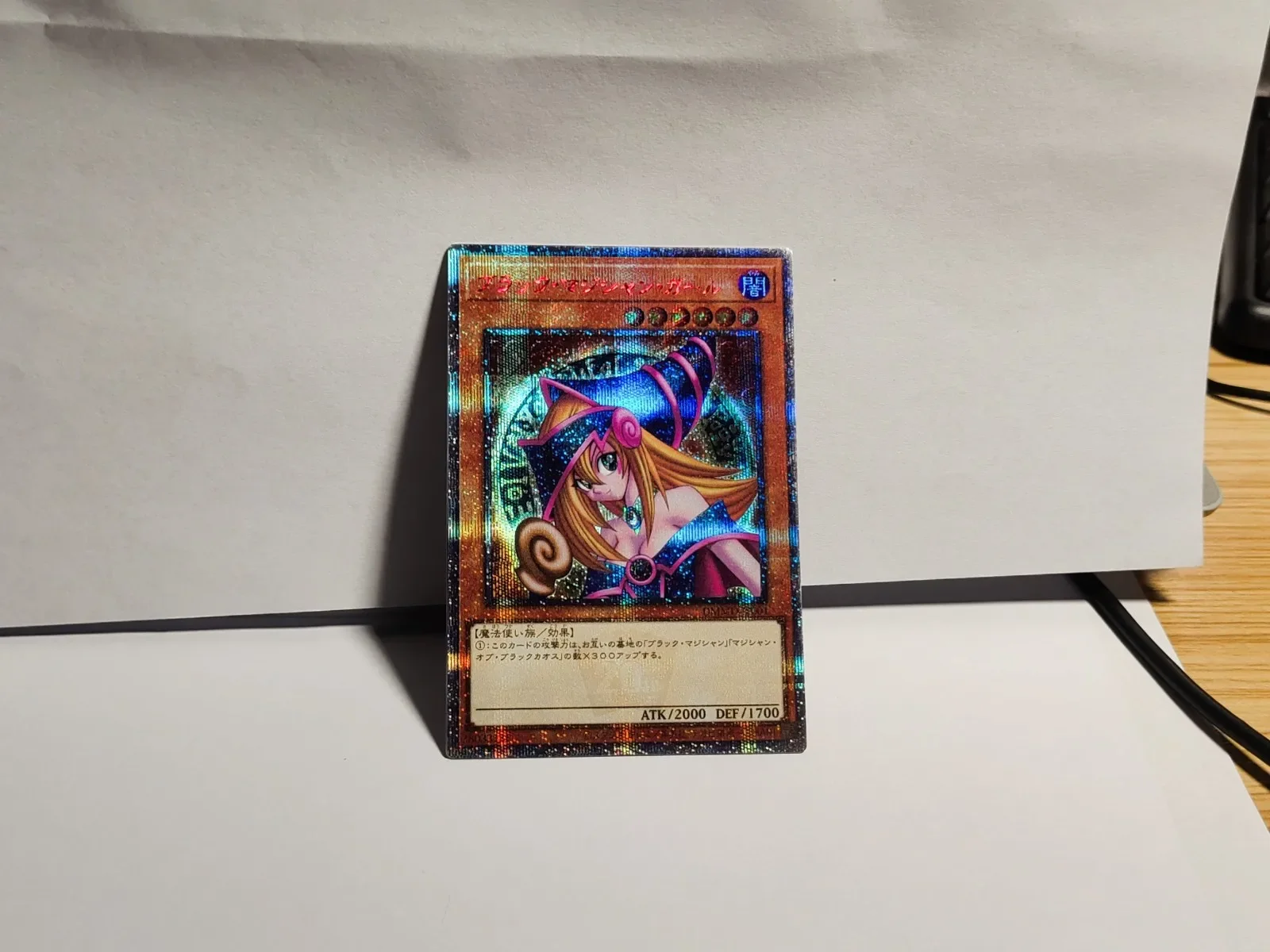 Yu-Gi-Oh 20th Secret Rare DMMD-JP001/ Dark Magician Girl Children's anime cartoon game card toys collection gift(Not Original)
Yu-Gi-Oh 20th Secret Rare DMMD-JP001/ Dark Magician Girl Children's anime cartoon game card toys collection gift(Not Original)