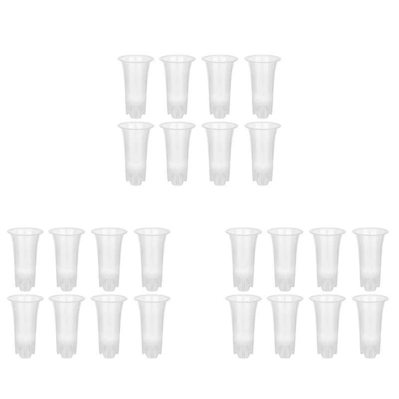 5 Inch 24Pcs Clear Flower Pot Planter Plastic Orchid Pot With Holes Tall Plant Pots For Home Flower Shop Decoration
5 Inch 24Pcs Clear Flower Pot Planter Plastic Orchid Pot With Holes Tall Plant Pots For Home Flower Shop Decoration