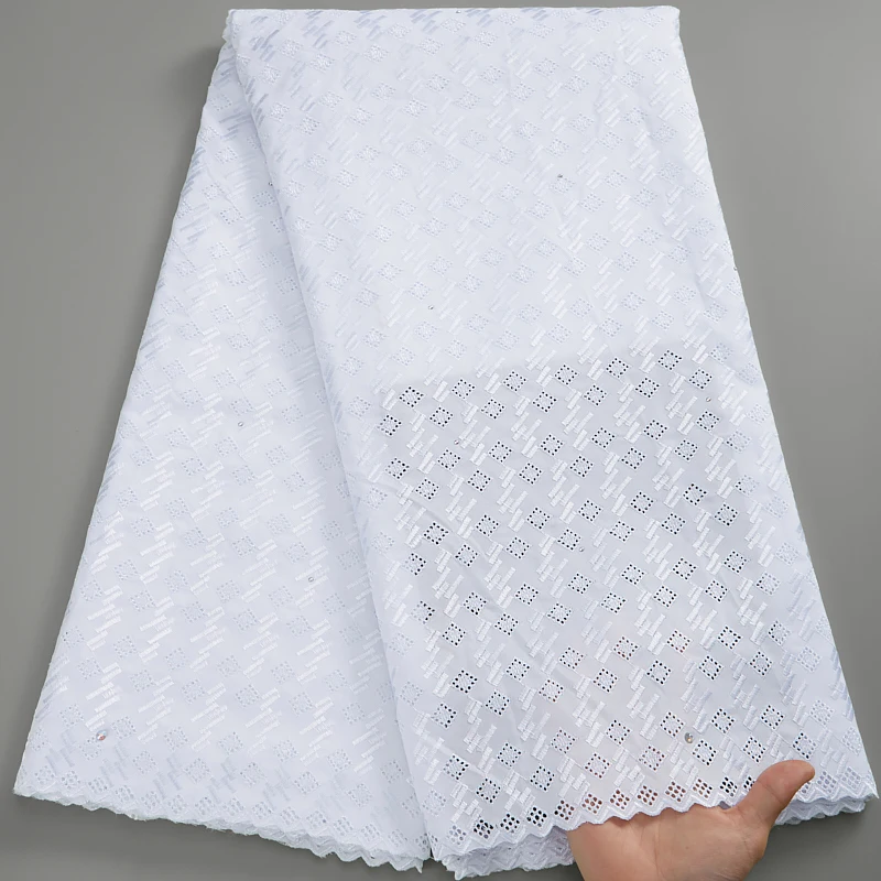 White Fabric African Cotton Lace Embroidery Swiss Voile Lace In Switzerland High Quality 5Yards Dry Lace For Man Material Y3010
White Fabric African Cotton Lace Embroidery Swiss Voile Lace In Switzerland High Quality 5Yards Dry Lace For Man Material Y3010