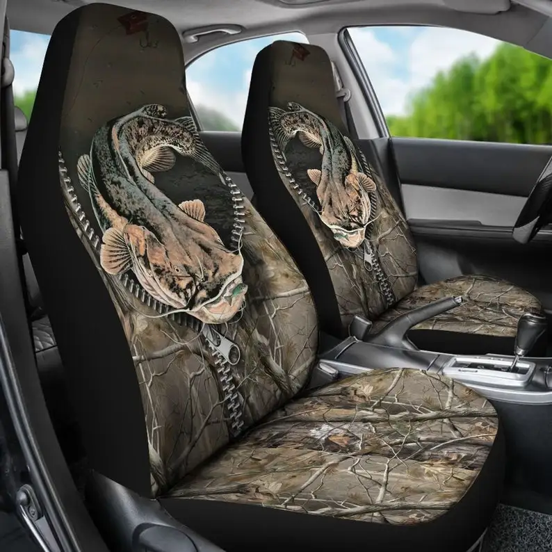 Hunting Big Flathead Catfish 3d Car seat Cover Animal Car Seat Covers, Flower Seat Cover, Custom Front Car Seat Covers, Pair of
Hunting Big Flathead Catfish 3d Car seat Cover Animal Car Seat Covers, Flower Seat Cover, Custom Front Car Seat Covers, Pair of