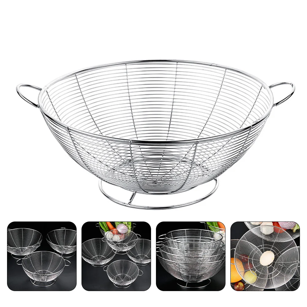1pc Washing Drain Basket Practical Stainless Steel Washing Drain Container Drain Basket
1pc Washing Drain Basket Practical Stainless Steel Washing Drain Container Drain Basket