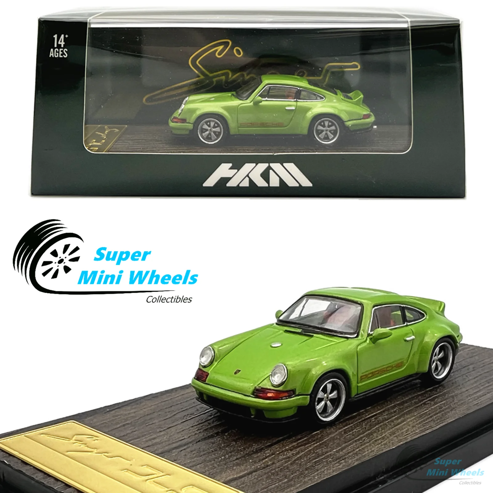 HKM 1:64 Singer 911 964 DLS (Green) DieCast Model Car Collection Limited Edition Hobby Toy Car
HKM 1:64 Singer 911 964 DLS (Green) DieCast Model Car Collection Limited Edition Hobby Toy Car
