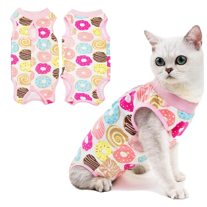 Cat Neutering Clothes Breathable Cat Surgery Recovery Suit for Anti-lick Wounds or Skin Diseases Pet Kitten Puppy Care Clothes
Cat Neutering Clothes Breathable Cat Surgery Recovery Suit for Anti-lick Wounds or Skin Diseases Pet Kitten Puppy Care Clothes