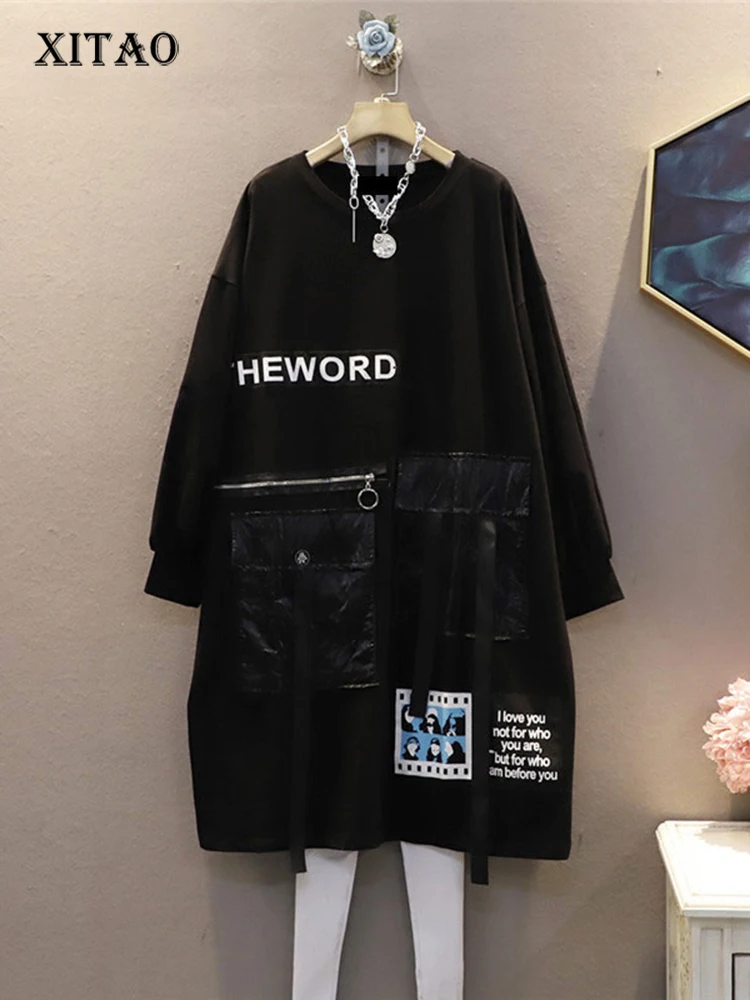 XITAO Loose Splicing Patch Dress Fashion New Women Elegant 2020 Autumn Elegant Letter Pullover Full Sleeve Loose Dress ZP3395
XITAO Loose Splicing Patch Dress Fashion New Women Elegant 2020 Autumn Elegant Letter Pullover Full Sleeve Loose Dress ZP3395