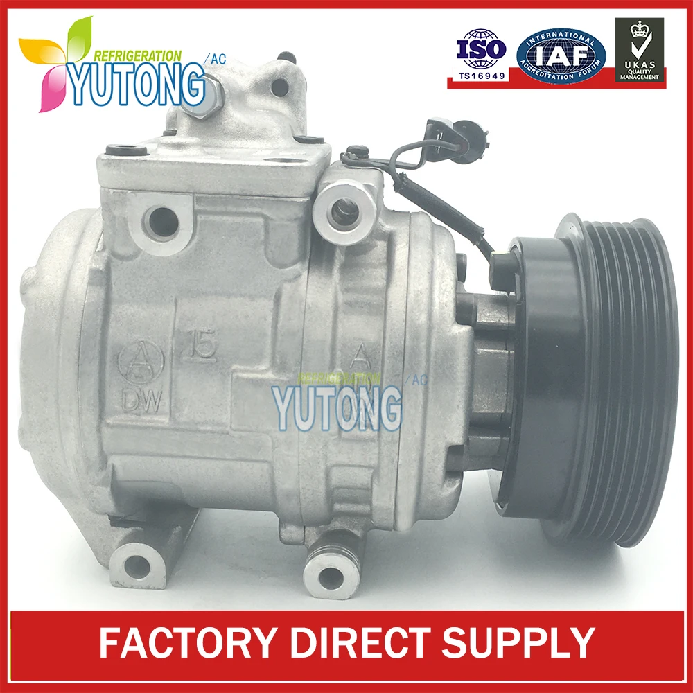 Компрессор переменного тока 10PA17C для Hyundai Tucson 2.7L для Kia Sportage 2.7L 2005-2009 97701-2E350 97701-2E300 97701-2E301 977012E350
Компрессор переменного тока 10PA17C для Hyundai Tucson 2.7L для Kia Sportage 2.7L 2005-2009 97701-2E350 97701-2E300 97701-2E301 977012E350