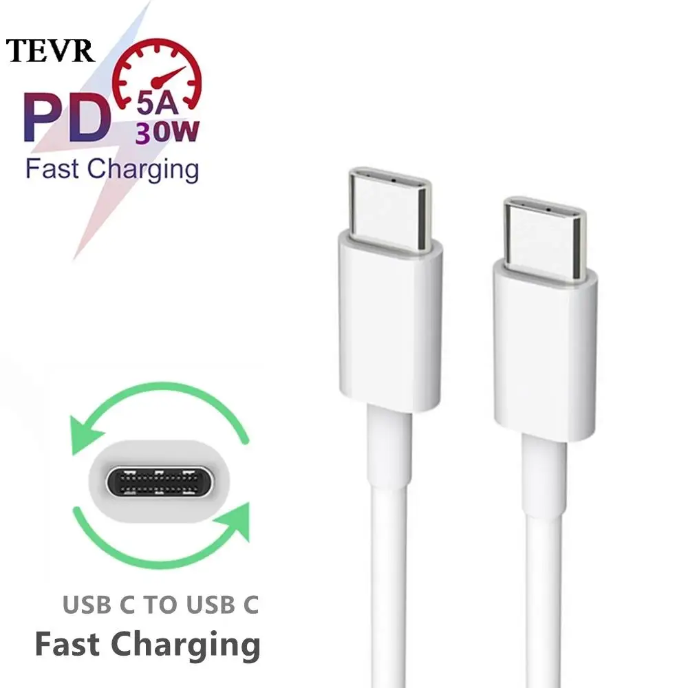 

Usb Type C To Type C Charging Cable 3A 2M Cabo Usb Tipo C For Xiaomi Mi 9 10 11i 11 Lite Poco X3 NFC M3 M2 Pro 9T Turbo Charger