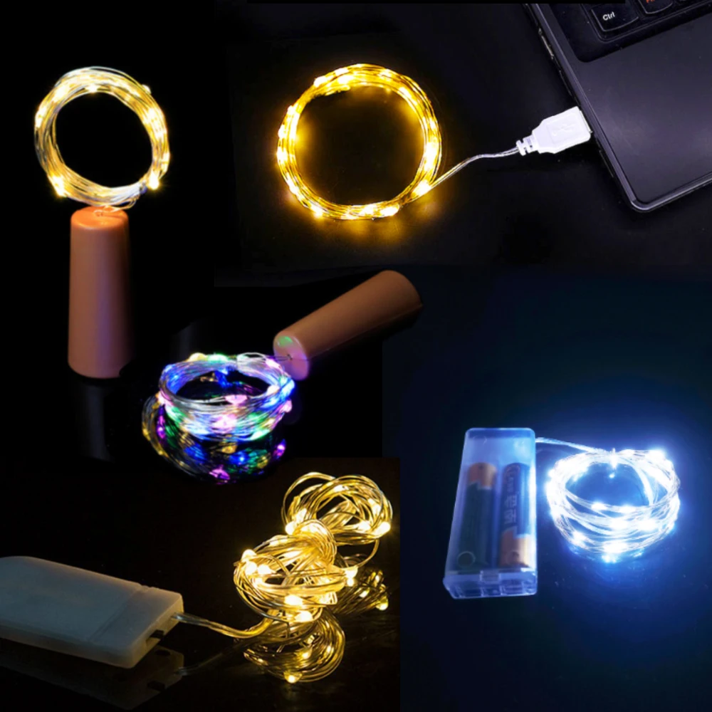 Led Fairy Lights Copper Wire String 1M 2M 3M Holiday Outdoor Lamp Garland For Christmas Tree Wedding Party Decoration
Led Fairy Lights Copper Wire String 1M 2M 3M Holiday Outdoor Lamp Garland For Christmas Tree Wedding Party Decoration