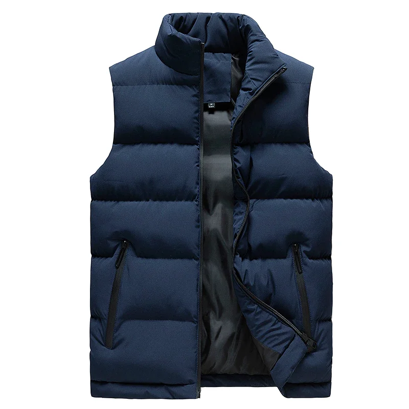 Men Jacket Winter Men Vest For Down Cotton Sleeveless Jacket Waistcoat Man Warm Mens Coat Big Size
Men Jacket Winter Men Vest For Down Cotton Sleeveless Jacket Waistcoat Man Warm Mens Coat Big Size