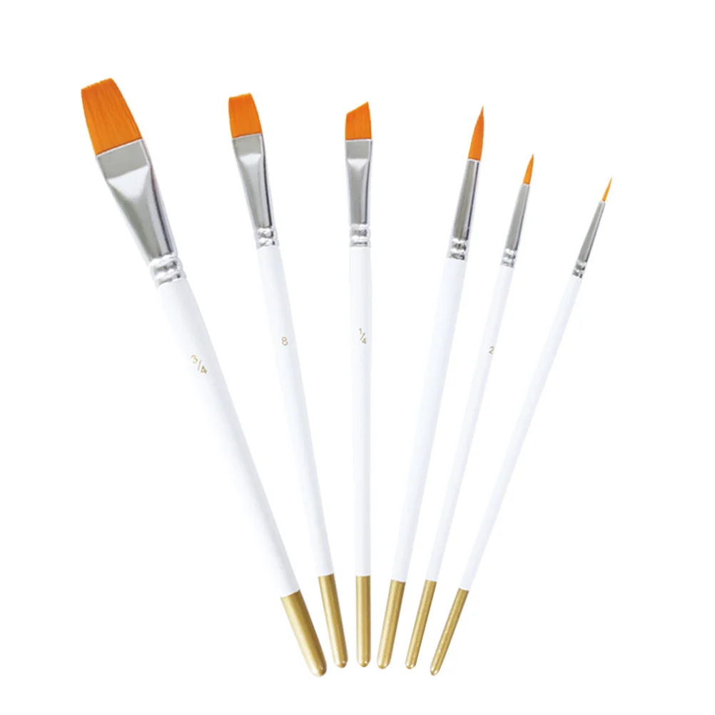 6Pcs Household Painting Brushes Multi-function Paint Brushes Convenient Artist Brushes
6Pcs Household Painting Brushes Multi-function Paint Brushes Convenient Artist Brushes