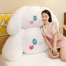 Large Size Sofa Pillow Sanrio Cinnamoroll Cartoon Plush Doll Bed Cushion Dog Plush Stuffed White Toys Birthday Gift For Girls