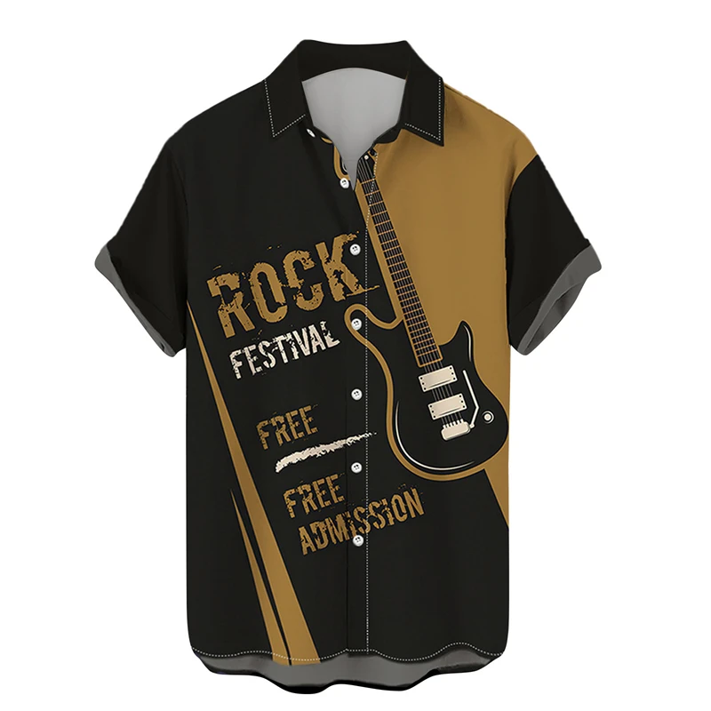Music Guitar Graphic Shirts for Men Clothing 3D Printed Hawaiian Beach Shirts Short Sleeve y2k Tops Vintage Clothes Lapel Blouse
Music Guitar Graphic Shirts for Men Clothing 3D Printed Hawaiian Beach Shirts Short Sleeve y2k Tops Vintage Clothes Lapel Blouse