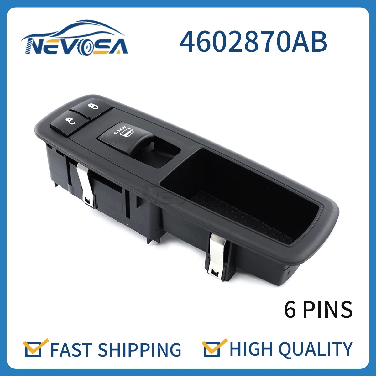 Nevosa 4602870AB 68212782AA 68086692AF Master Window Switch For Dodge Grand Caravan Journey Chrysler Town&Country Jeep Liberty
Nevosa 4602870AB 68212782AA 68086692AF Master Window Switch For Dodge Grand Caravan Journey Chrysler Town&Country Jeep Liberty