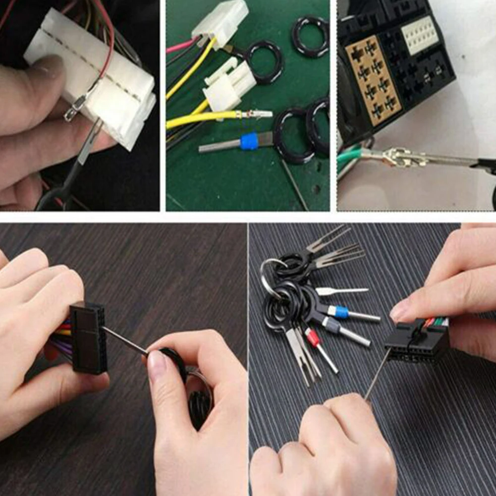 Connector Car Terminal Removal Hand Tools 38pcs/Set Connector Pin Electrical Wiring Extractor Kit Repair Hand Tools Wiring Crimp
Connector Car Terminal Removal Hand Tools 38pcs/Set Connector Pin Electrical Wiring Extractor Kit Repair Hand Tools Wiring Crimp