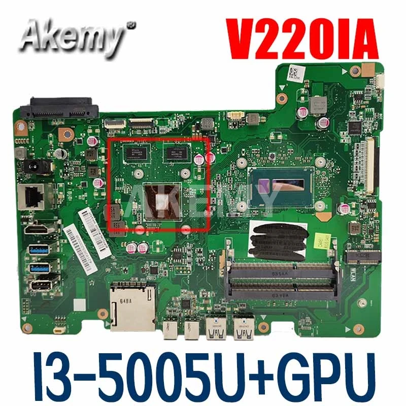 Akmey For ASUS V220IA Vivo AiO motherboard V220I MAINBOARD 100% test I3-5005U + GPU
Akmey For ASUS V220IA Vivo AiO motherboard V220I MAINBOARD 100% test I3-5005U + GPU