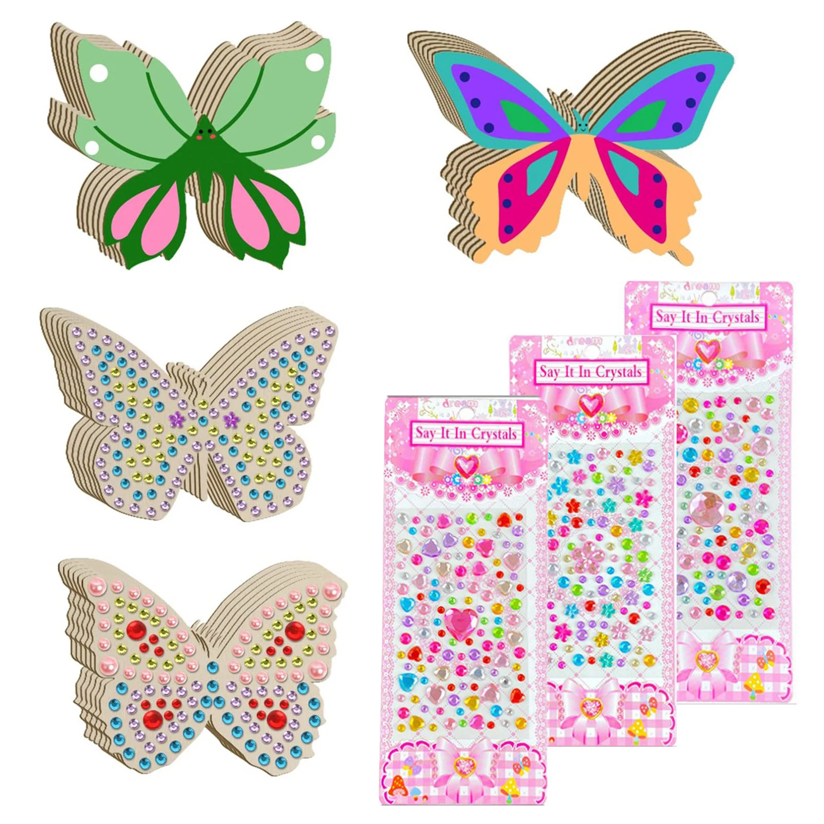 28pcs Wooden Butterflies Girls Spring Unfinished Wood Craft Hang Home Decorations Arts DIY Kids For Painting Smooth Lightweight
28pcs Wooden Butterflies Girls Spring Unfinished Wood Craft Hang Home Decorations Arts DIY Kids For Painting Smooth Lightweight