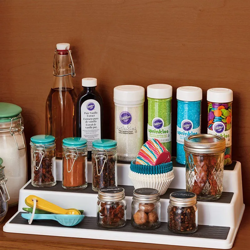 3 Layers Spice Organizer Seasoning Stepped Rack Countertop Organizer Kitchen Storage Bottle Jars Holder Stand Shelf for Bathroom
3 Layers Spice Organizer Seasoning Stepped Rack Countertop Organizer Kitchen Storage Bottle Jars Holder Stand Shelf for Bathroom