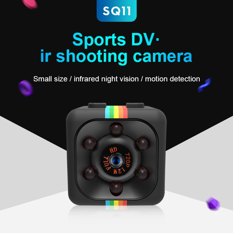 Mini Camera HD Night Vision Camcorder Wireless Surveillance Camera Sport DV Video Card Direct Recording Detection Camera
Mini Camera HD Night Vision Camcorder Wireless Surveillance Camera Sport DV Video Card Direct Recording Detection Camera