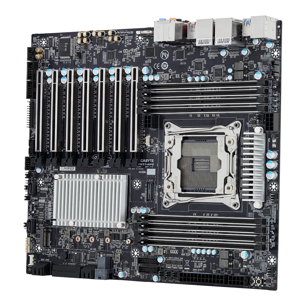 MW51-HP0 Xeon single-channel W series processor dedicated workstation server motherboard/LGA2066 C422 (4GPU/7PCIE)
MW51-HP0 Xeon single-channel W series processor dedicated workstation server motherboard/LGA2066 C422 (4GPU/7PCIE)
