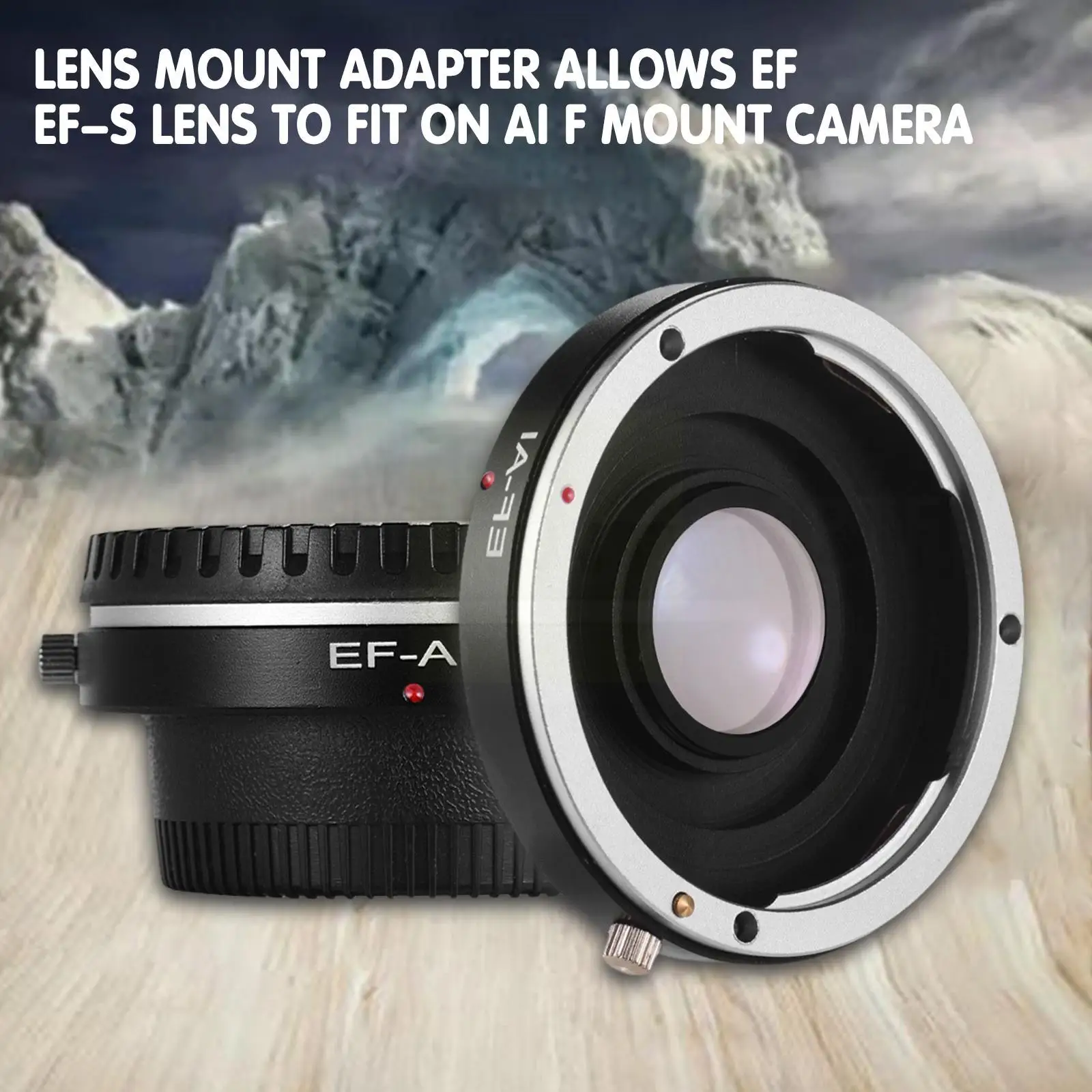 Lens Mount Adapter EF-AI for Canon EF To Fit For Nikon AI F SLR Camera Lens Adapter Ring W2W4
Lens Mount Adapter EF-AI for Canon EF To Fit For Nikon AI F SLR Camera Lens Adapter Ring W2W4