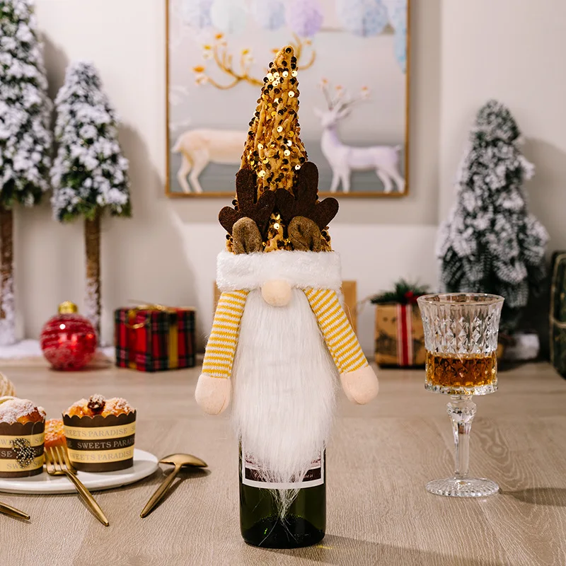 Brand New Xmas Party Bottle Cover Wine Bottle Dresses New Year Party Reusable Washable 1 Pcs Cloth Fabric Cute
Brand New Xmas Party Bottle Cover Wine Bottle Dresses New Year Party Reusable Washable 1 Pcs Cloth Fabric Cute
