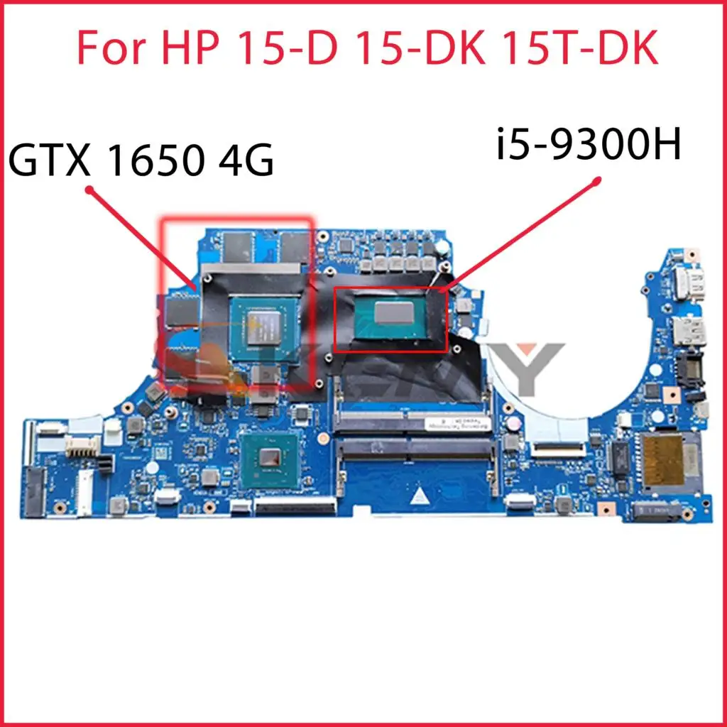 FOR HP 15-D 15-DK 15T-DK Laptop motherboard L58864-601 L58864-501 L58864-001 GTX 1650 4G i5-9300H FPC52 LA-H462P 100% working
FOR HP 15-D 15-DK 15T-DK Laptop motherboard L58864-601 L58864-501 L58864-001 GTX 1650 4G i5-9300H FPC52 LA-H462P 100% working
