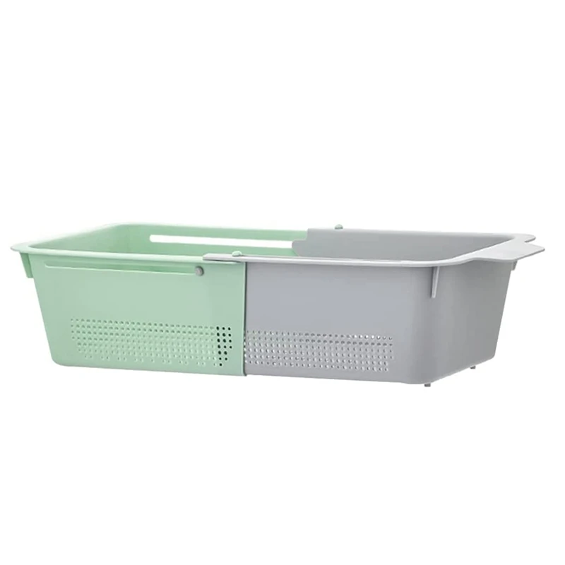 Over The Sink Colander Strainer Basket, Expandable Collapsable Collinders Vegetable/Fruit Washing Basket,Double Layered
Over The Sink Colander Strainer Basket, Expandable Collapsable Collinders Vegetable/Fruit Washing Basket,Double Layered