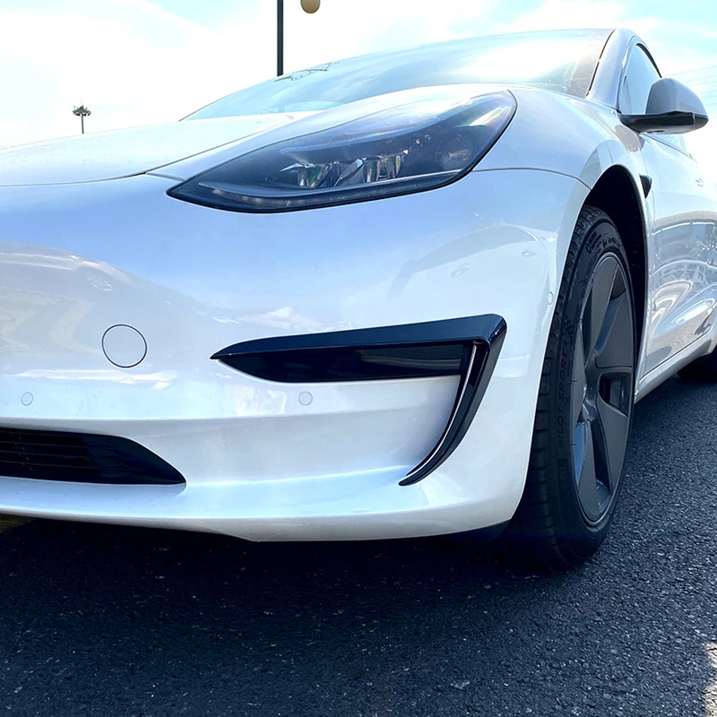 For Tesla Model 3 Y 2017-2022 Car Front Blade Trim Light Eyebrow Wind Knife Bumper Cover Sticker ABS Fog Lamp Decoration
For Tesla Model 3 Y 2017-2022 Car Front Blade Trim Light Eyebrow Wind Knife Bumper Cover Sticker ABS Fog Lamp Decoration