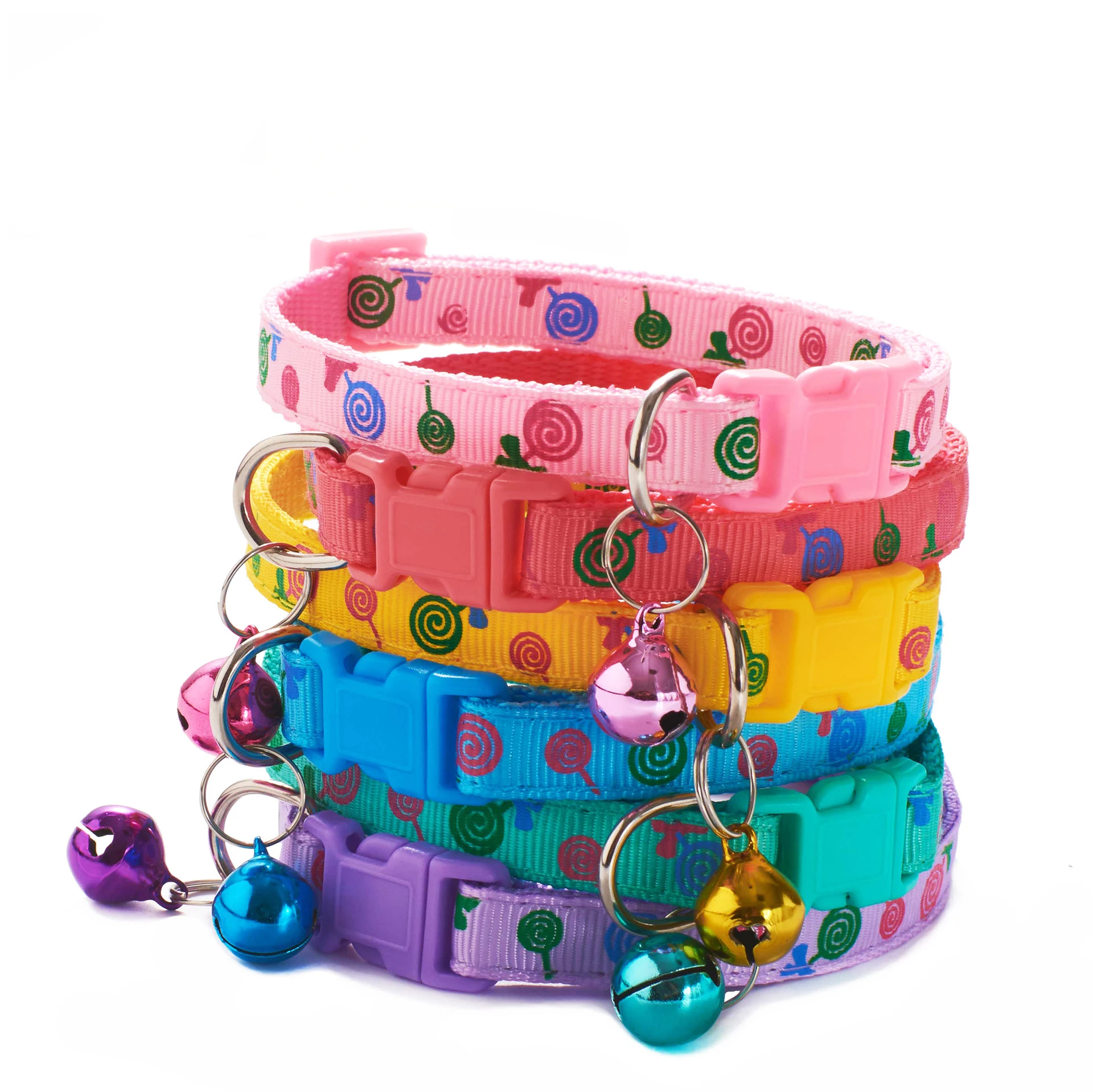 Fashion Cute Cartoon Pets Dog Collar With Bell Funny Sugar Adjustable Cats Puppy Accessories Harness Accessories For Small Dogs
Fashion Cute Cartoon Pets Dog Collar With Bell Funny Sugar Adjustable Cats Puppy Accessories Harness Accessories For Small Dogs