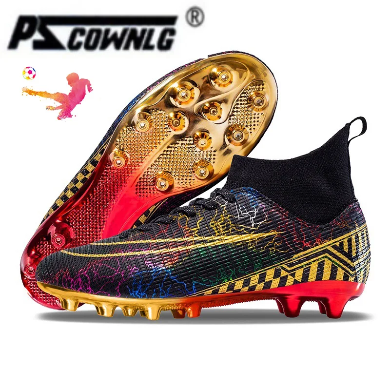 Professional Men Anti-Slippery Futsal Football Boots Outdoor Non-Slip Soccer Shoes Training High-quality Grass Sport Footwear
Professional Men Anti-Slippery Futsal Football Boots Outdoor Non-Slip Soccer Shoes Training High-quality Grass Sport Footwear