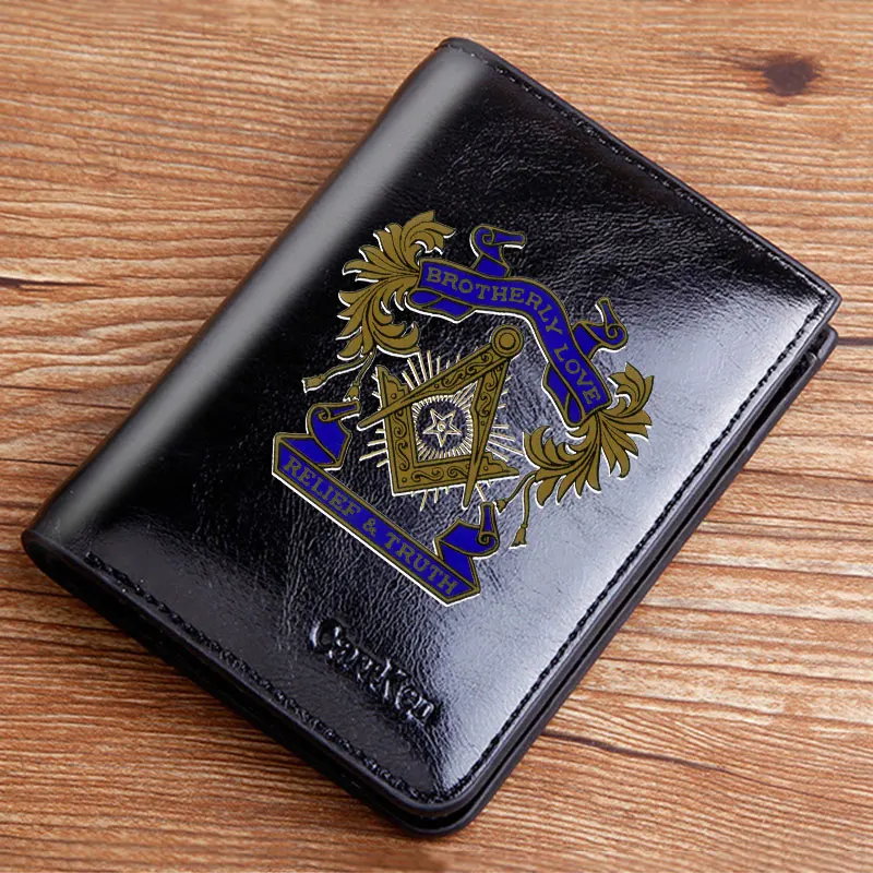 Male Genuine Leather Wallets Masonic Brotherly Love Printing Men Wallet Small Card Holder Hasp Pocket Zipper Short Purses
Male Genuine Leather Wallets Masonic Brotherly Love Printing Men Wallet Small Card Holder Hasp Pocket Zipper Short Purses