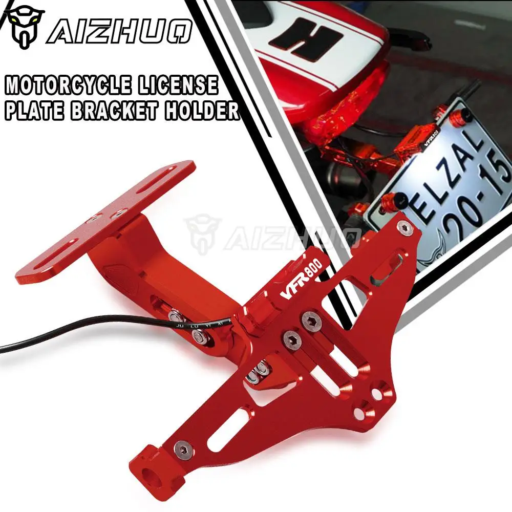 Motorcycle Adjustable Tail Tidy Fender Rear License Plate Holder with Light For HONDA VFR800 2002 2003 2004 2010-2017 VFR 800
Motorcycle Adjustable Tail Tidy Fender Rear License Plate Holder with Light For HONDA VFR800 2002 2003 2004 2010-2017 VFR 800