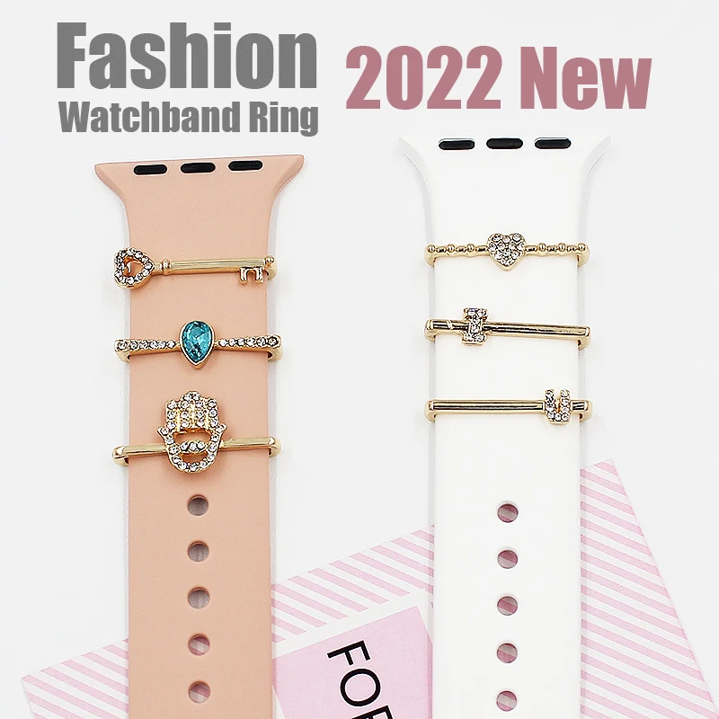 Diamond Decorative Ring for Apple Watch Band Charms Samsung Galaxy Smart Watch Sport Silicone Strap iwatch Bracelet Accessories
Diamond Decorative Ring for Apple Watch Band Charms Samsung Galaxy Smart Watch Sport Silicone Strap iwatch Bracelet Accessories