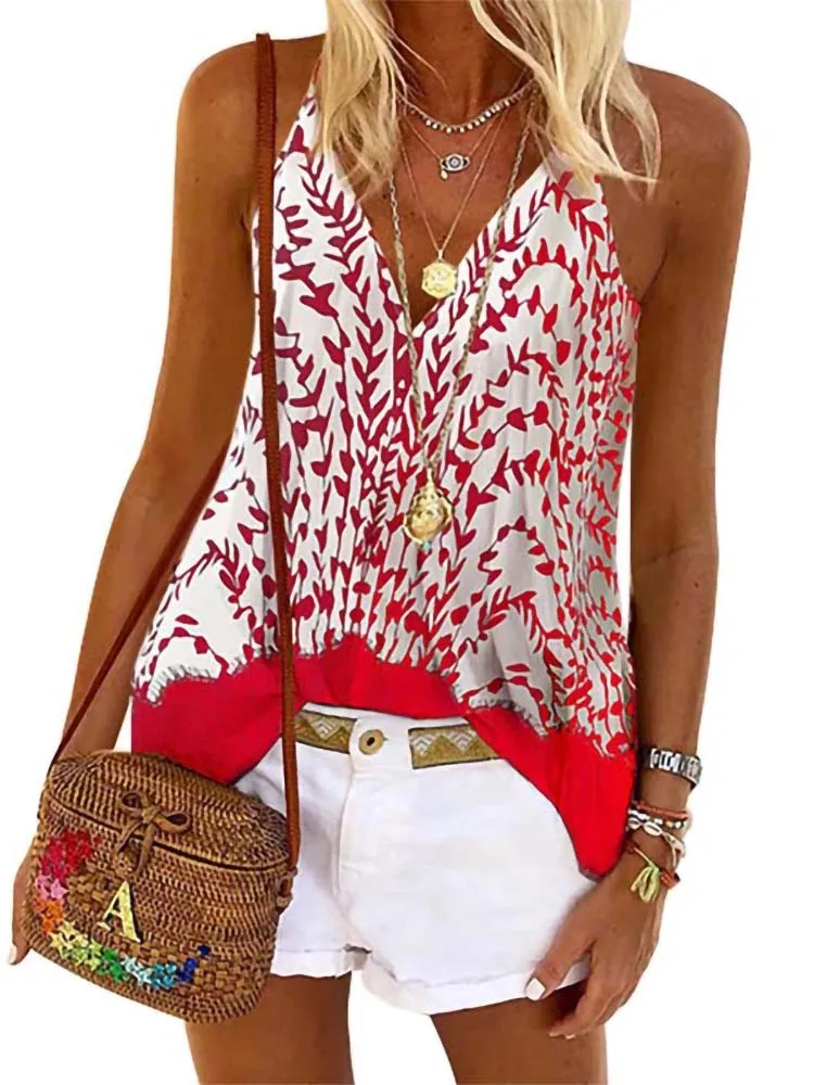 Новинка 2022, летняя футболка без рукавов с принтом, размер d, женская футболка с v-образным вырезом, с открытыми плечами, размера плюс, уличная ... 
Новинка 2022, летняя футболка без рукавов с принтом, размер d, женская футболка с v-образным вырезом, с открытыми плечами, размера плюс, уличная ...