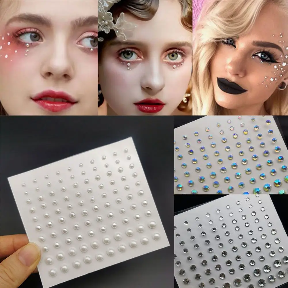 Beauty Body Brow Diamond Makeup Nail Art Face Decal Eyes Sticker Jewel Eyes Makeup Temporary Tattoos
Beauty Body Brow Diamond Makeup Nail Art Face Decal Eyes Sticker Jewel Eyes Makeup Temporary Tattoos