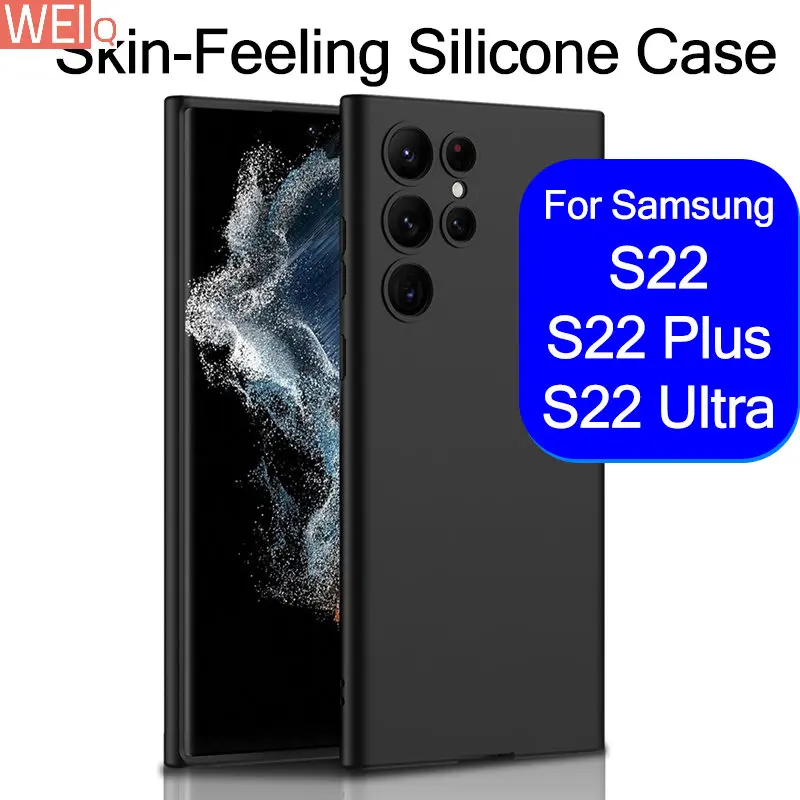 Силиконовый чехол на ощупь для Samsung Galaxy S22 Plus, Ультратонкий Мягкий чехол с полным покрытием для Galaxy S22Ultra Plus
Силиконовый чехол на ощупь для Samsung Galaxy S22 Plus, Ультратонкий Мягкий чехол с полным покрытием для Galaxy S22Ultra Plus
