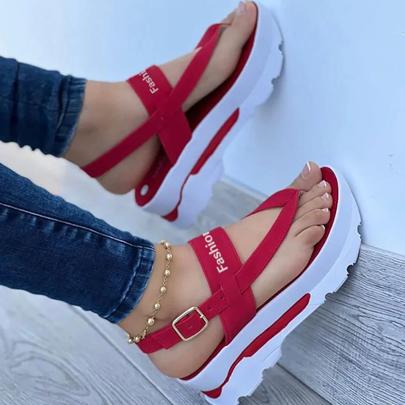 Women Sandals Lightweight Platform Sandals With Heels Summer Shoes For Women Wedges Heeled Sandalias Mujer Summer Flip Flops
Women Sandals Lightweight Platform Sandals With Heels Summer Shoes For Women Wedges Heeled Sandalias Mujer Summer Flip Flops